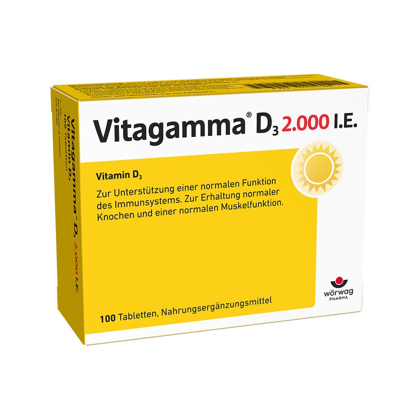 Vitagamma® Vitamin D3 2000 I.E. 100 St