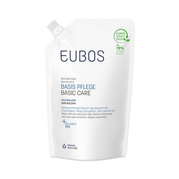 EUBOS Basis Pflege Hautbalsam, Nachfüllbeutel 400 ml