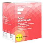 BUFORI Easyhaler 160/4,5 µg/Dosis 3x120 ED 3 St