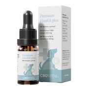 Produktabbildung: CBD VITAL Hanföl für Hunde mit 4,2 % CBD | mit Lachsöl 10 ml