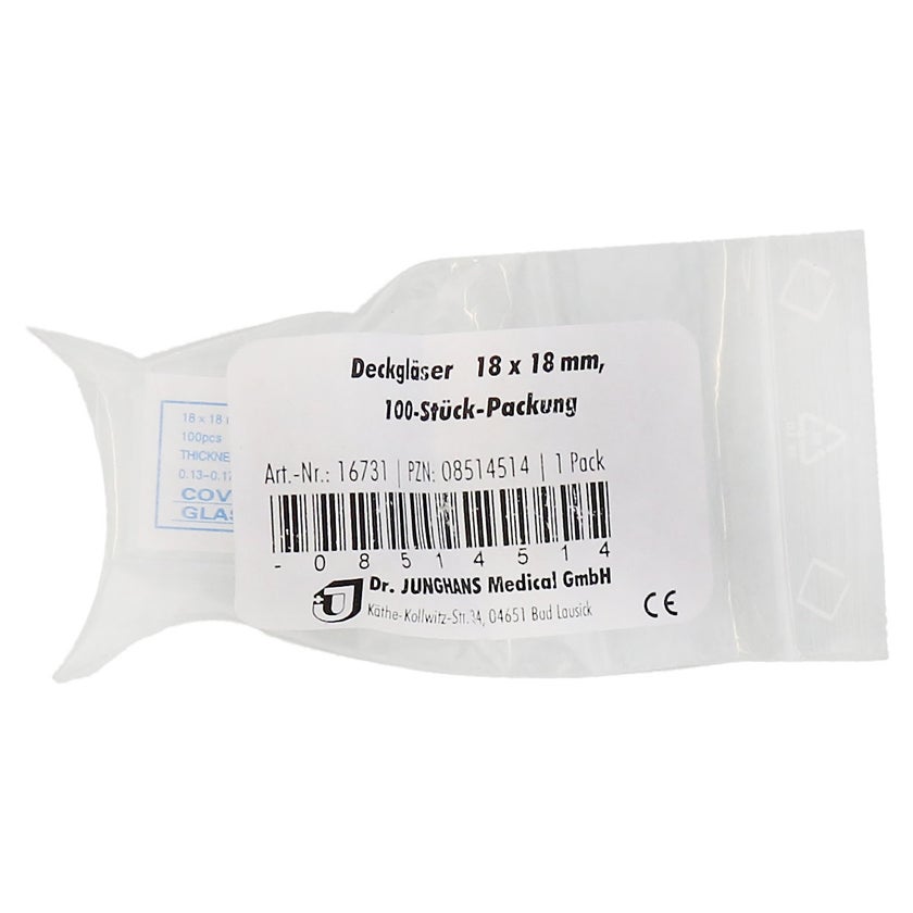 Deckgläser 18x18 mm 100 St