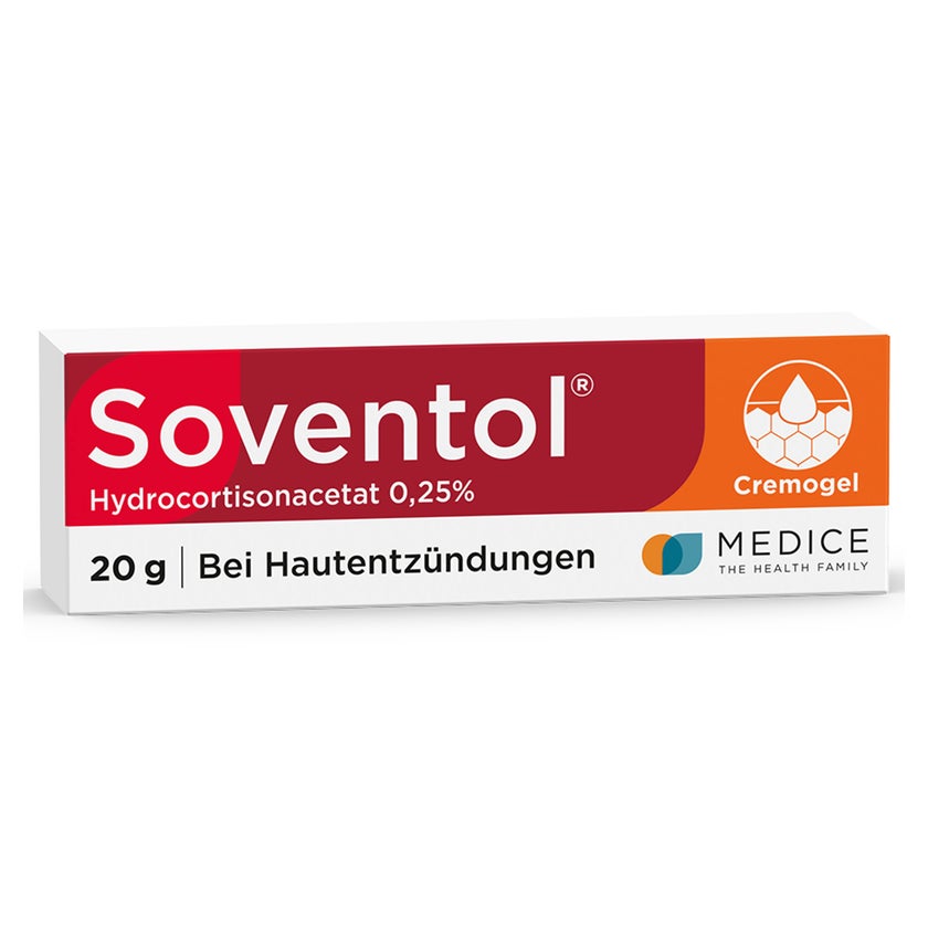 Soventol HydroCortisonACETAT 0,25% 20 g