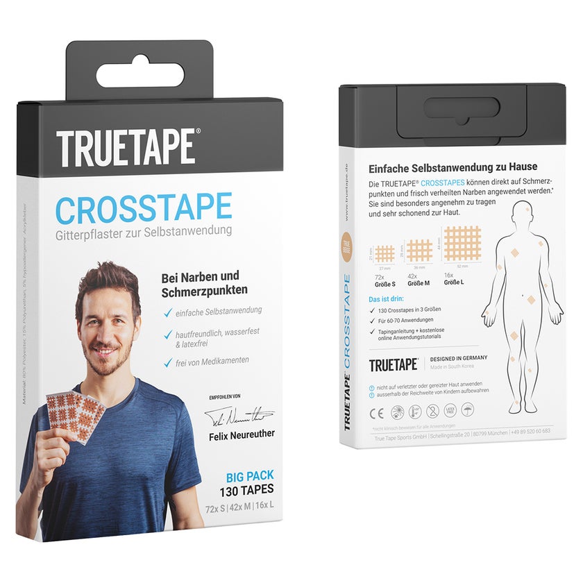 Gitterpflaster TRUETAPE Crosstape Beige 130 St
