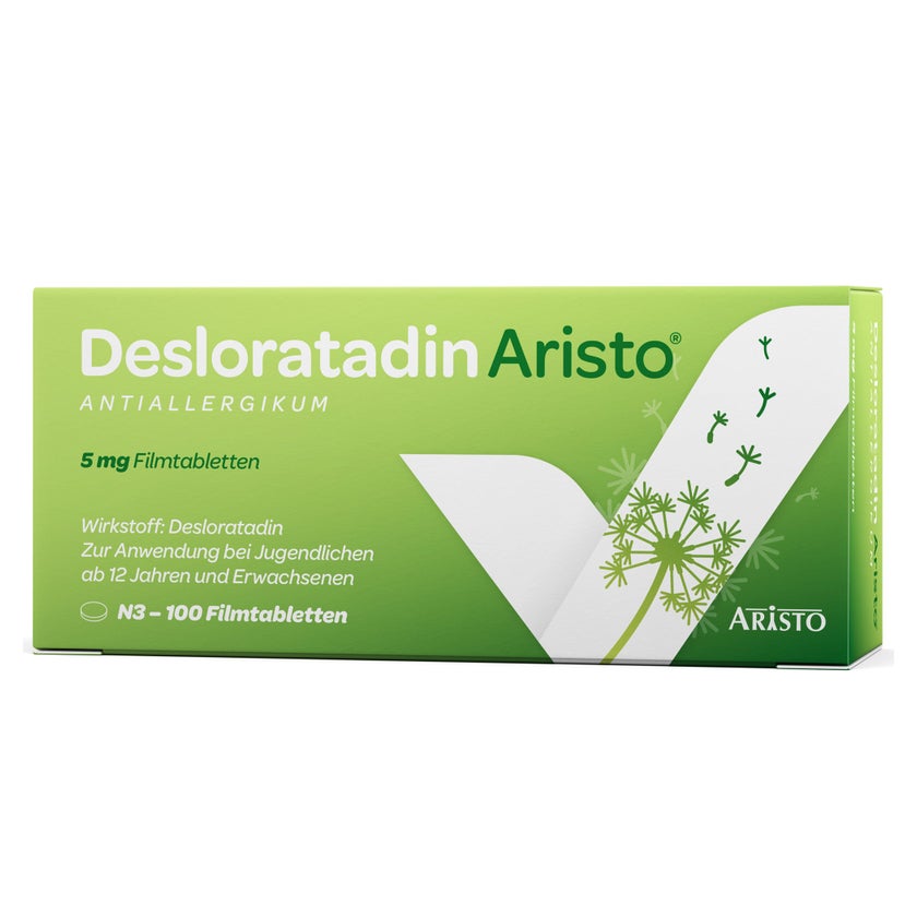 Desloratadin Aristo® 5 mg Antiallergikum 100 St