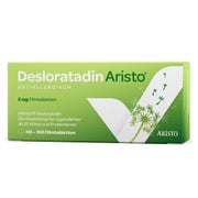 Produktabbildung: Desloratadin Aristo® 5 mg Antiallergikum 100 St