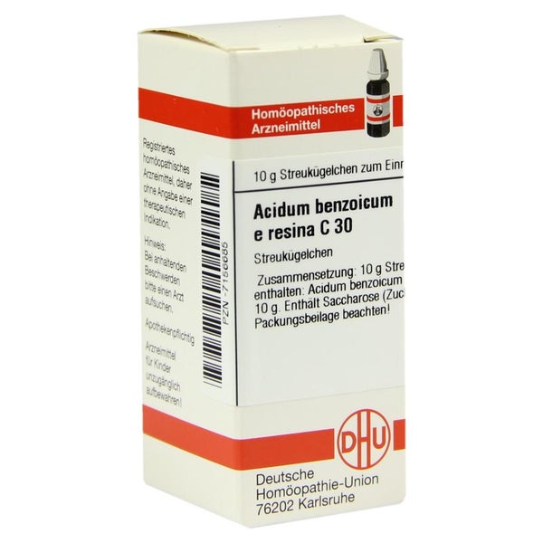 Acidum Benzoicum E Resina C 30 Globuli 10 g
