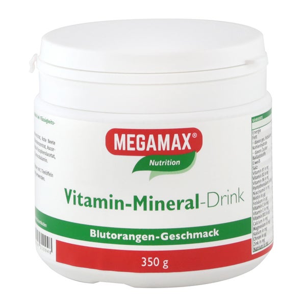 Megamax Vita Mineral Drink Orange Pulver 350 g