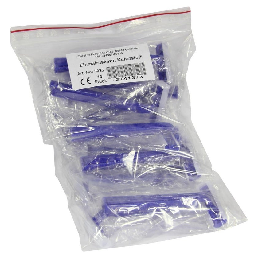 Einmal Rasierer 10 St