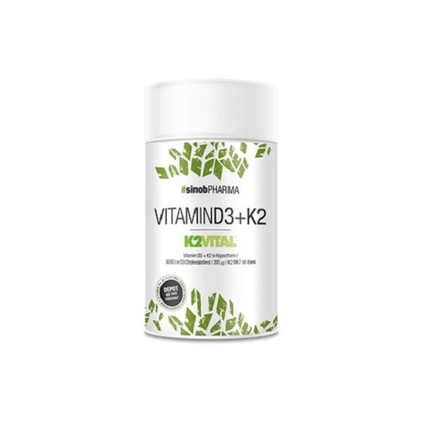 Sinob Vitamin D3 + K2 60 St