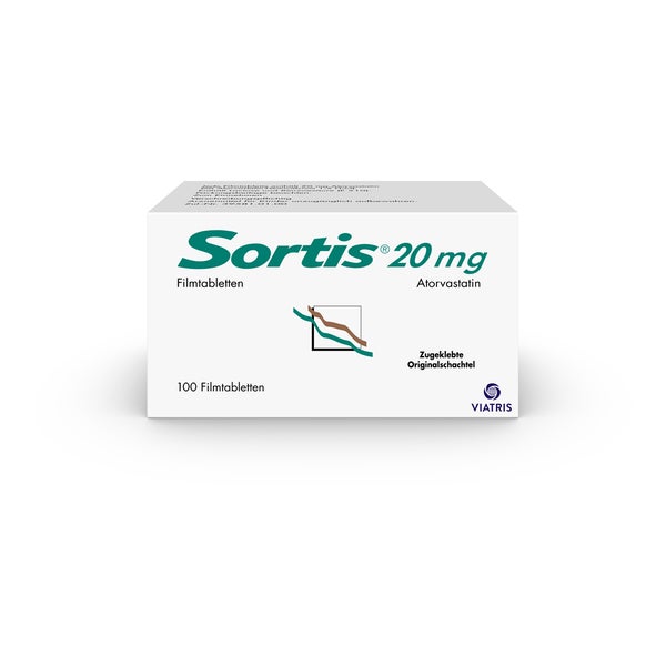Sortis 20 mg Filmtabletten 100 St