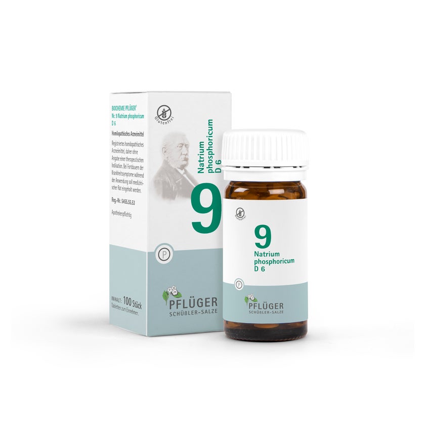 Biochemie Pflüger Schüßler-Salz Nr. 9 Natrium phosp. D6 100 St
