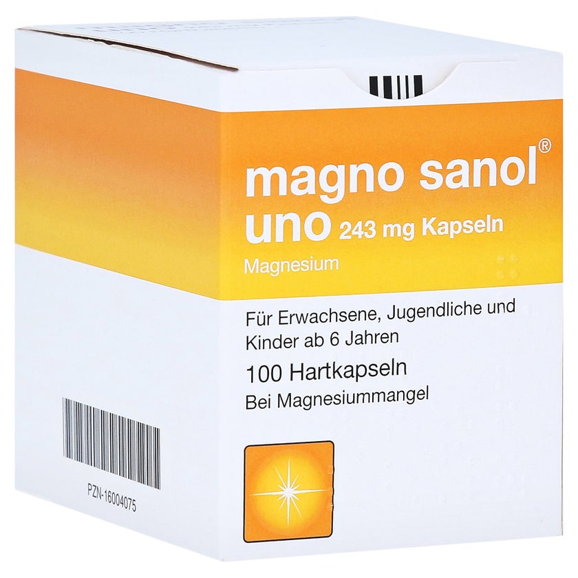Magno Sanol uno 243 mg Kapseln 100 St