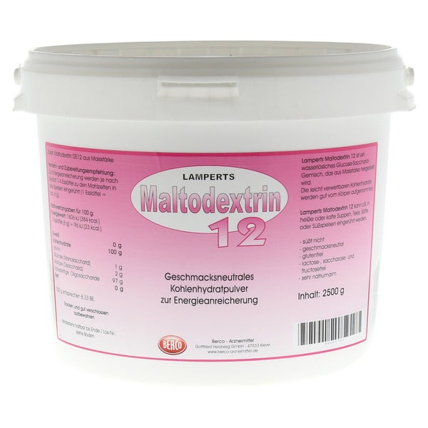 Maltodextrin 12 Lamperts Pulver 2500 g
