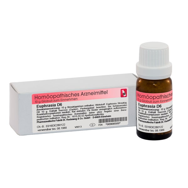 Dr. Reckeweg Euphrasia D6 Globuli 10 g
