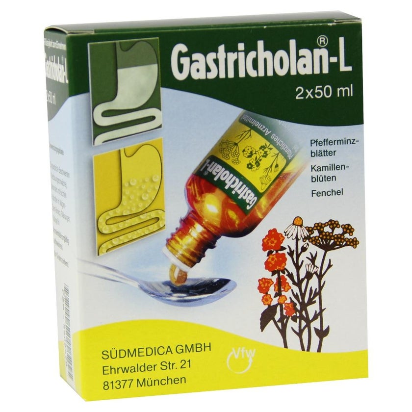 Gastricholan-l Flüssigkeit zum Einnehmen 2X50 ml