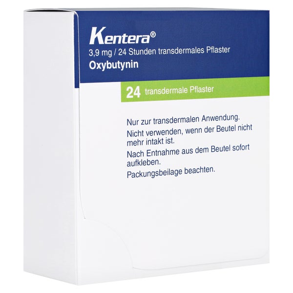 KENTERA 3,9 mg/24 Stunden transdermale Pflaster 24 St
