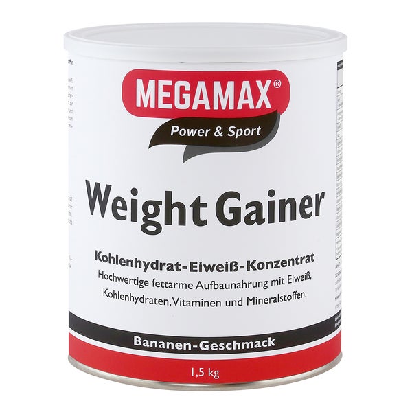 MEGAMAX WEIGHT GAINER BANANE 1500 g