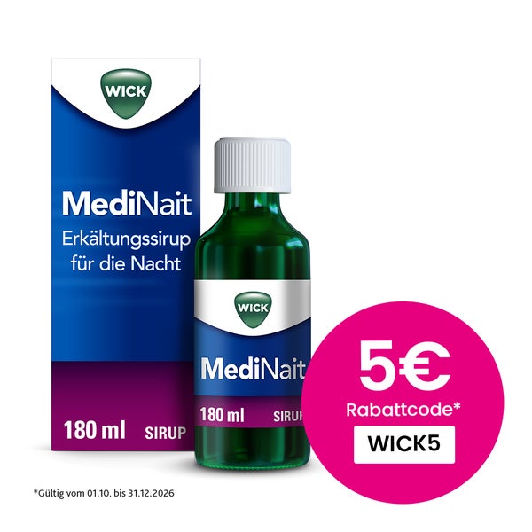 WICK MediNait Erkältungssirup 180 ml