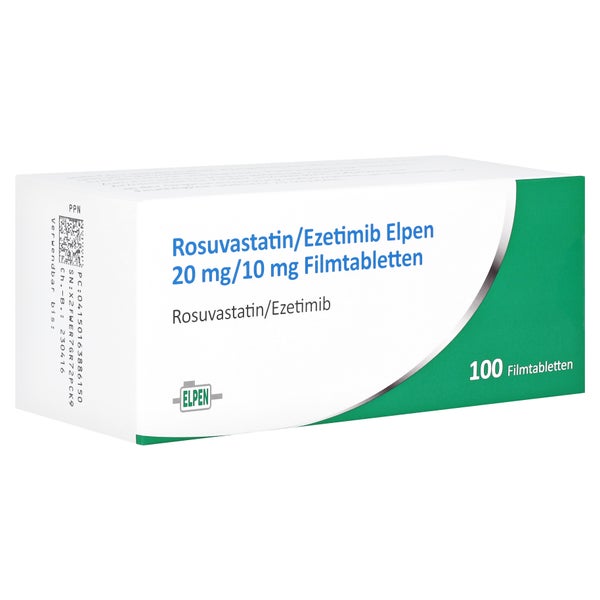 ROSUVASTATIN/Ezetimib Elpen 20 mg/10 mg 100 St