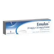 Produktabbildung: Emulus 25 mg/g + 25 mg/g Creme 30 g