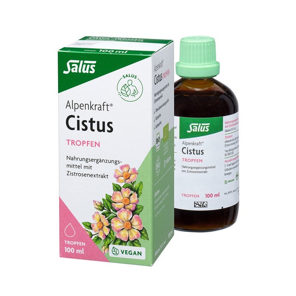 Alpenkraft Cistus-tropfen Bio Salus 100 ml