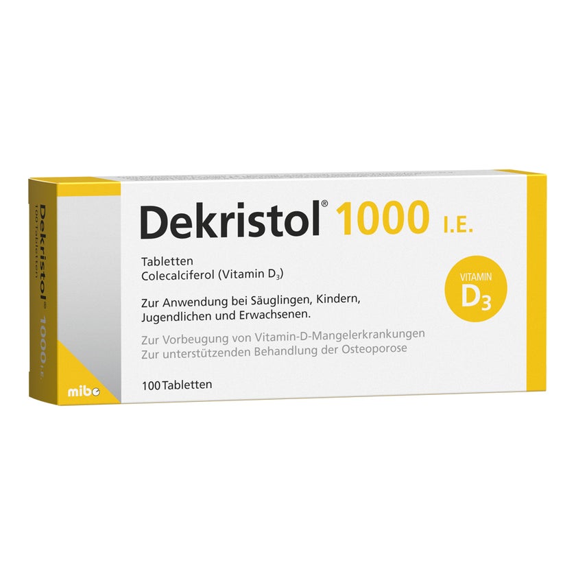 Dekristol 1.000 I.E. Tabletten 100 St