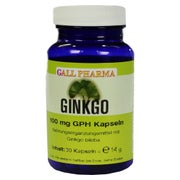 Ginkgo 100 mg GPH Kapseln 30 St