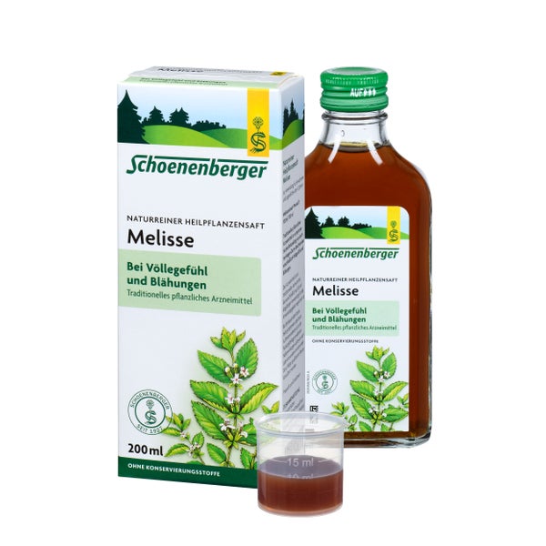 Schoenenberger Naturreiner Heilpflanzensaft Melisse 200 ml