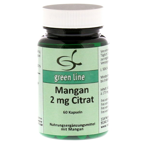 Mangan 2 mg Citrat 60 St