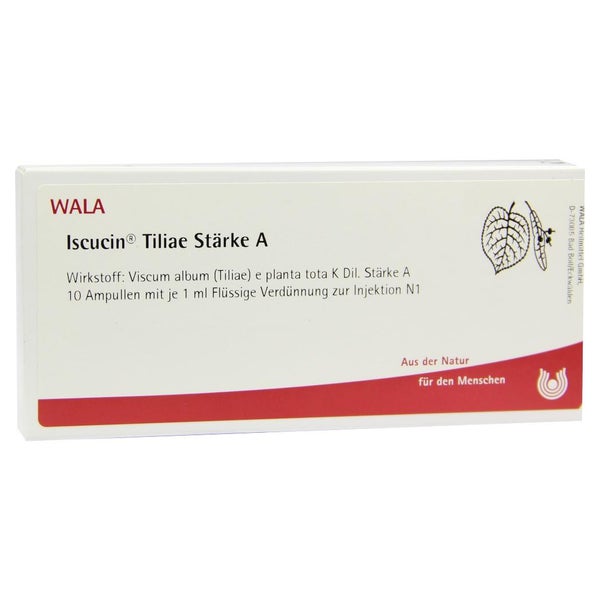 Iscucin Tiliae Stärke A Ampullen 10X1 ml