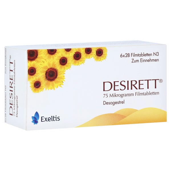 Desirett 75 Mikrogramm Filmtabletten 6X28 St
