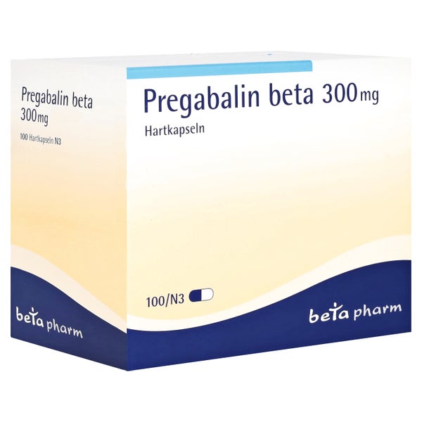 Pregabalin beta 300 mg Hartkapseln 100 St