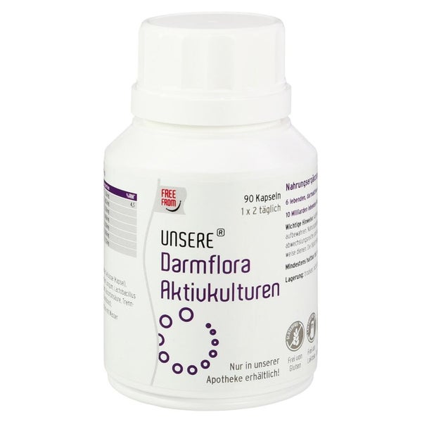 Unsere Darmflora Aktivkulturen Kapseln 90 St