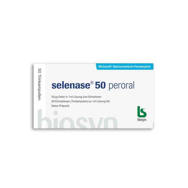 Selenase 50 Peroral Lösung zum Einnehmen 50X1 ml
