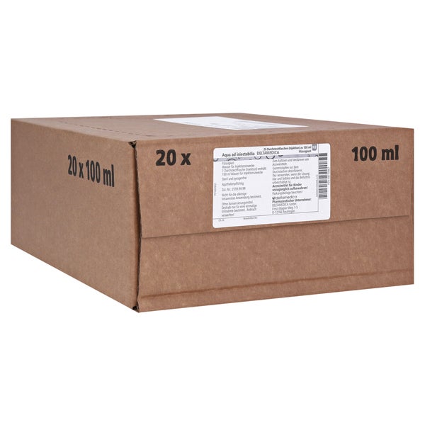 AQUA AD Iniectabilia zur Injektion 20X100 ml
