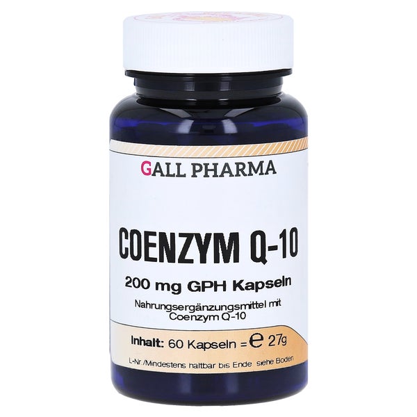 Coenzym Q10 200 mg GPH Kapseln 60 St