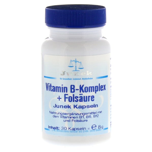 Vitamin B Komplex+folsäure Junek Kapseln 30 St