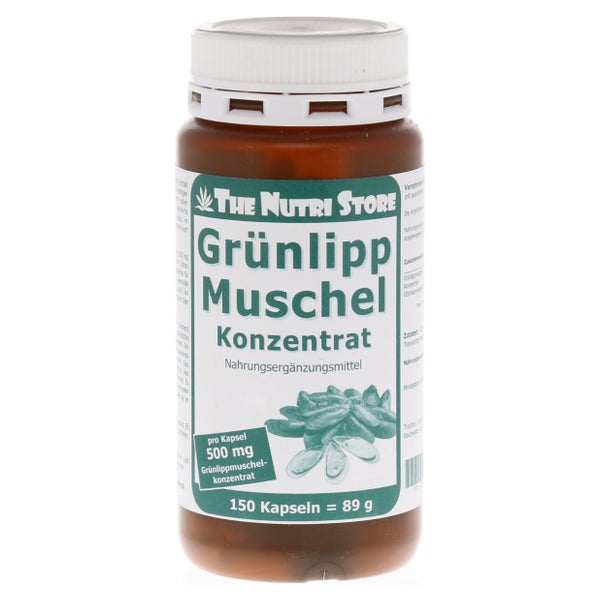 Grünlippmuschel 500 mg Konzentrat Kapsel 150 St