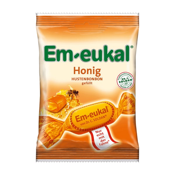 EM Eukal Bonbons Honig zuckerhaltig 75 g
