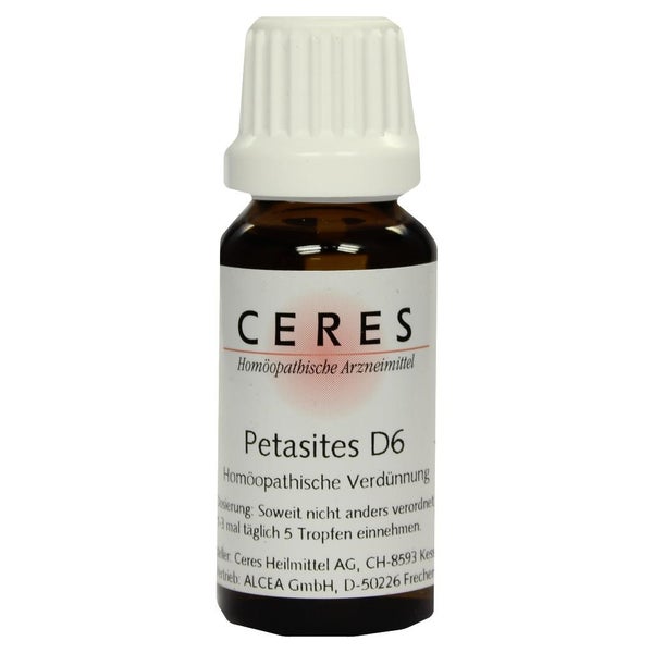 Ceres Petasites D 6 Dilution 20 ml