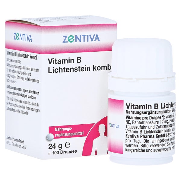Vitamin B Lichtenstein Kombi Dragees 100 St