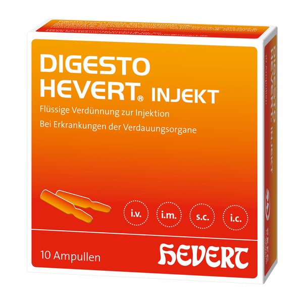 Digesto Hevert Injekt Ampullen 10X2 ml
