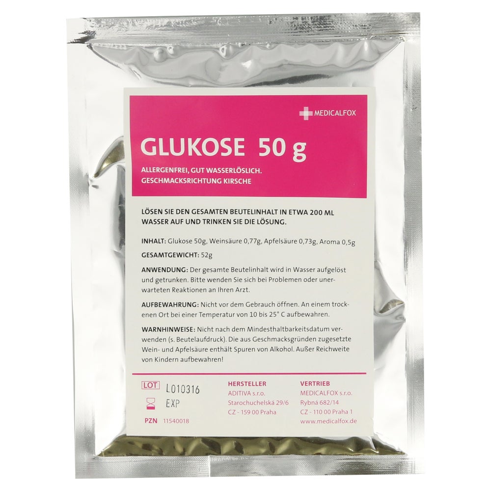 Glukose Kirsch Plv.z.Her.e.Lsg.z.Ei 50 g