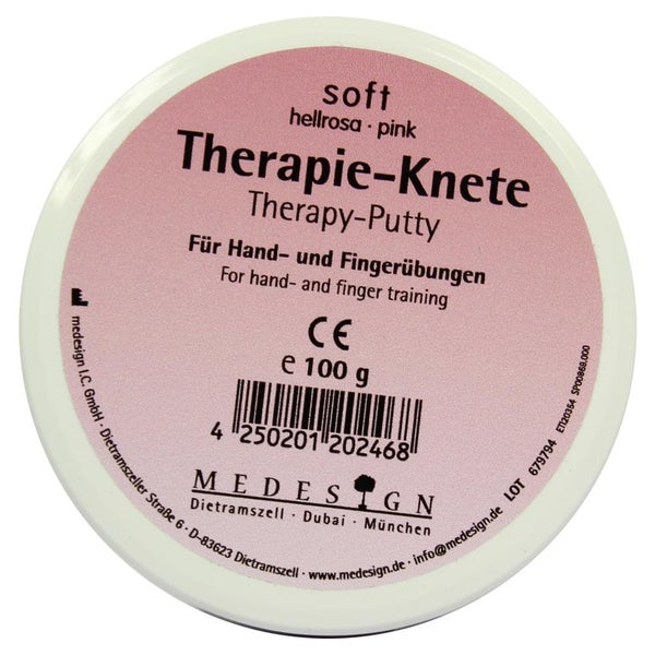 Therapieknete soft Hellrosa 100 g