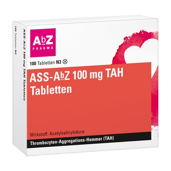 ASS-AbZ 100 mg TAH Tabletten 100 St