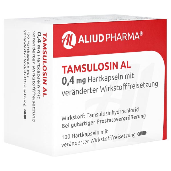 TAMSULOSIN AL 0,4 mg Hartk.m.veränd.Wst.-Frs. 100 St