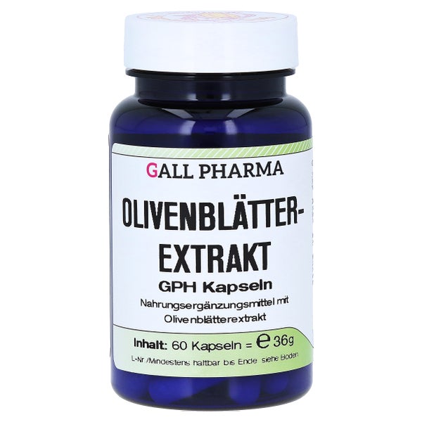 Olivenblätter Extrakt GPH Kapseln 60 St