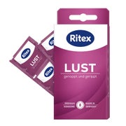Produktabbildung: Lust stimulierend genoppt gerippt 8 Kondome (8 Kondome) 8 St