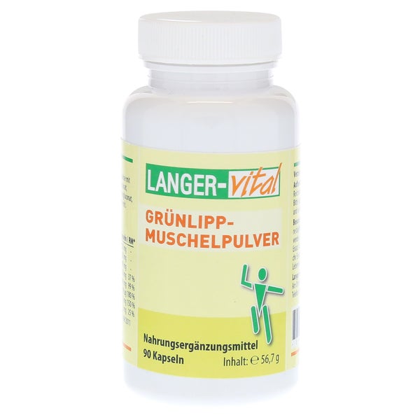 Grünlippmuschel Pulver 1050 mg/Tg Kapsel 90 St