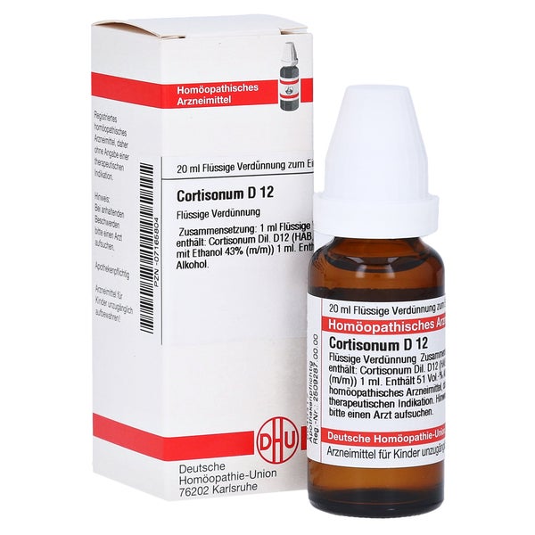 Cortisonum D 12 Dilution 20 ml